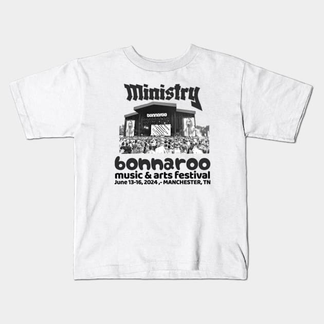 Ministry Music Fest Kids T-Shirt by Jang andong